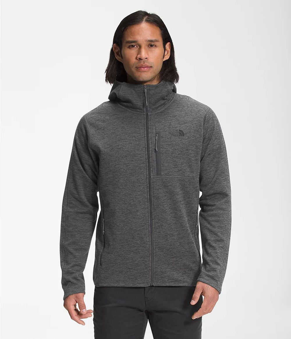 The North Face Canyonlands Kapuzenpullover Herren - DunkelGrau CH-561UKQO